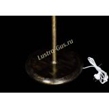 Торшер Агата шар под бронзу Красный в Новокузнецке Торшер Агата шар под бронзу Красный в Новокузнецке