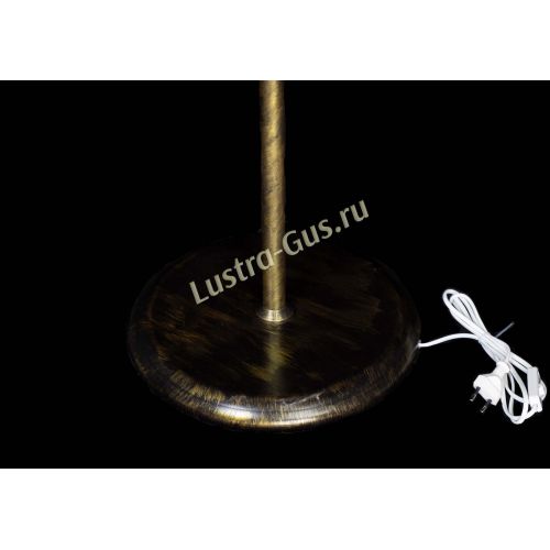 Торшер Агата шар под бронзу Чайный в Новокузнецке Гусь Хрустальный