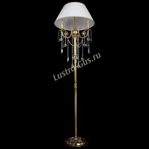 Бронзовый торшер Антик №3 баден в Новокузнецке Гусь Хрустальный