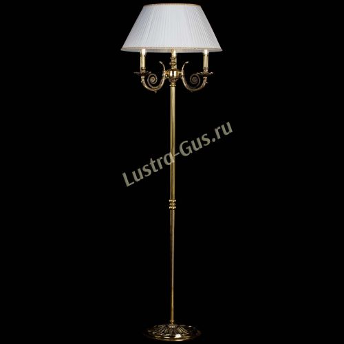 Бронзовый торшер Антик №3 в Новокузнецке Гусь Хрустальный