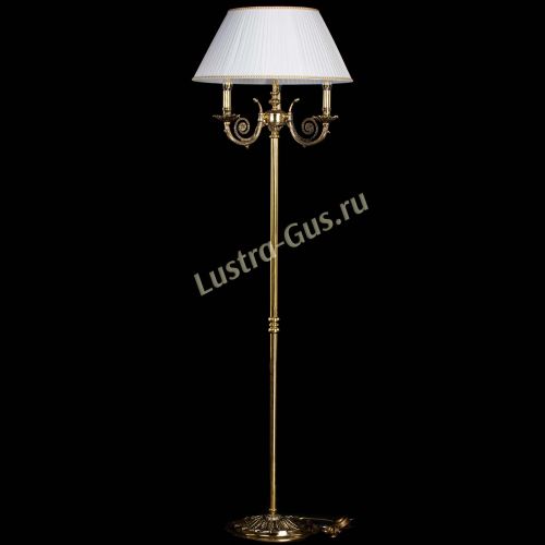 Бронзовый торшер Антик №3 в Новокузнецке Гусь Хрустальный