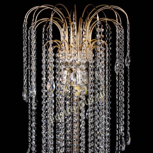 Торшер Каскад Винтаж в Новокузнецке Гусь Хрустальный