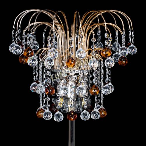 Торшер Акация шар чайная в Новокузнецке Гусь Хрустальный