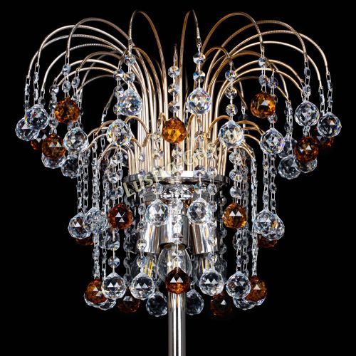 Торшер Акация шар чайная в Новокузнецке Гусь Хрустальный