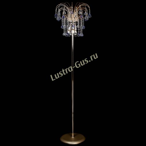 Торшер Акация шар фиолетовый в Новокузнецке Гусь Хрустальный