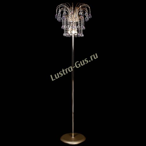 Торшер Акация шар розовый в Новокузнецке Гусь Хрустальный