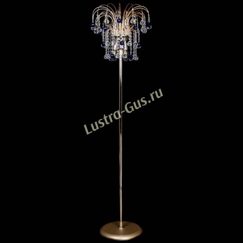 Торшер Акация шар синий в Новокузнецке Торшер Акация шар синий в Новокузнецке