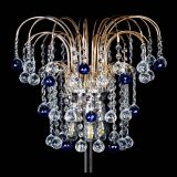 Торшер Акация шар синий в Новокузнецке Торшер Акация шар синий в Новокузнецке