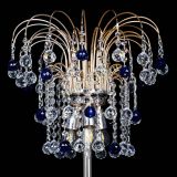 Торшер Акация шар синий в Новокузнецке Торшер Акация шар синий в Новокузнецке