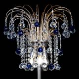 Торшер Акация шар синий в Новокузнецке Торшер Акация шар синий в Новокузнецке