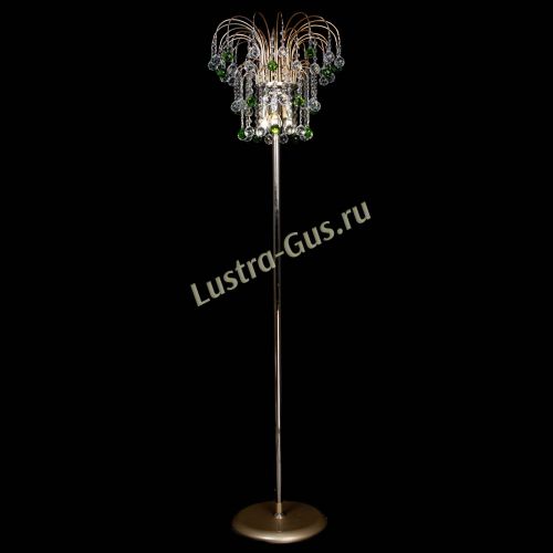 Торшер Акация шар зеленый в Новокузнецке Гусь Хрустальный