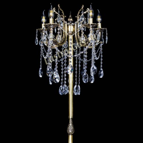 Бронзовый торшер Матильда №2 баден в Новокузнецке Гусь Хрустальный