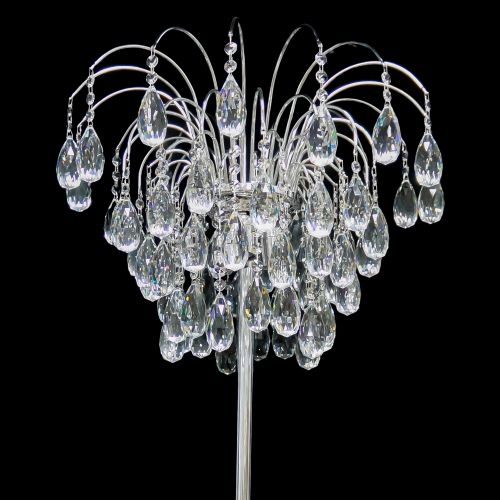 Торшер Каскад кулон короткий в Новокузнецке Гусь Хрустальный