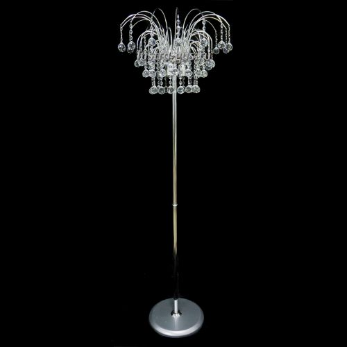 Торшер Каскад шар 30 короткий в Новокузнецке Гусь Хрустальный
