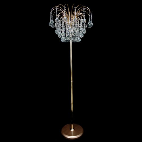 Торшер Каскад шар 40 короткий в Новокузнецке Гусь Хрустальный