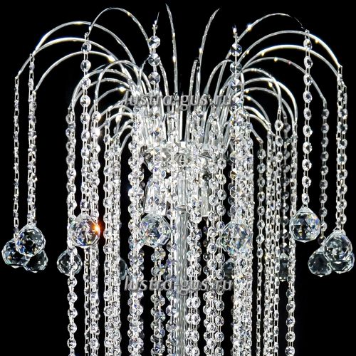 Торшер Каскад средний в Новокузнецке Гусь Хрустальный