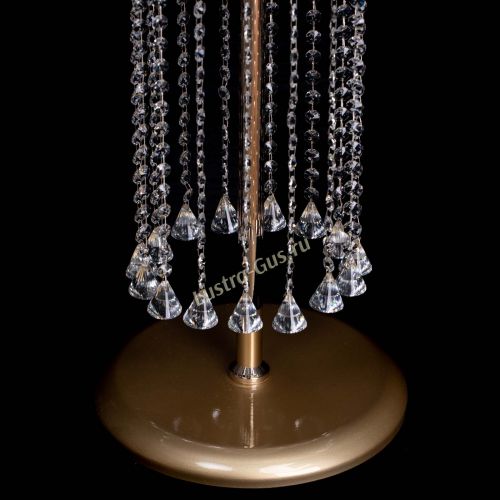 Торшер № 1 длинный густой  в Новокузнецке Гусь Хрустальный