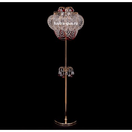 Торшер Тайны Галактики цветной в Новокузнецке Гусь Хрустальный